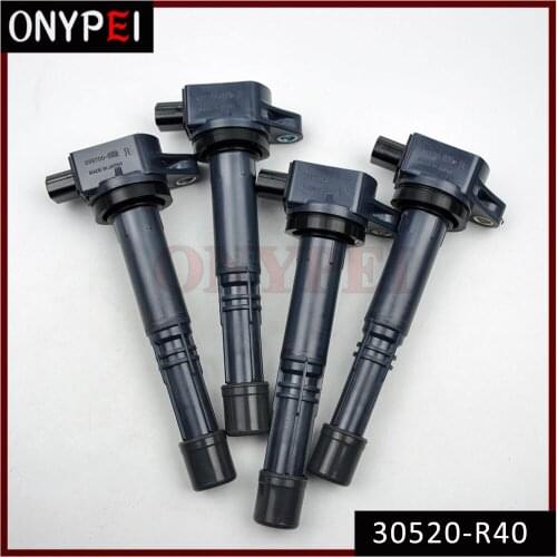 4PCS 30520-R40-007 Ignition Coils For 2008-2013 Accord Crosstour 2012-2014 CRV 2009-2014 Odyssey 2.4L