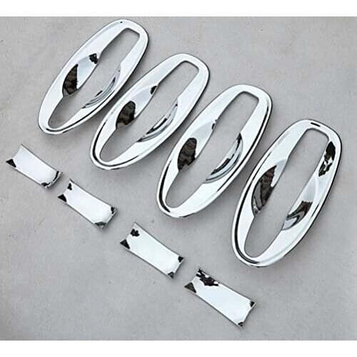 8pcs ABS Chromed Side Door Handle Bowl Covers Trim for Nissan Rogue 2014 2015 2016