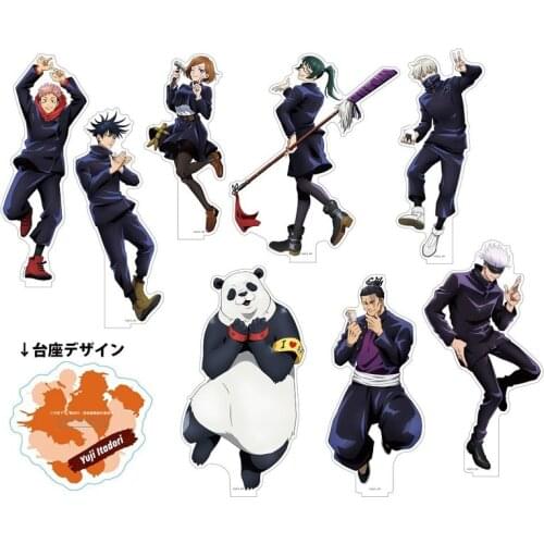 Anime Jujutsu Kaisen Itadori Yuji Ryomen Sukuna Acrylic Figure Stand Display Model Plate Table Decor Cosplay Acting Cute Series