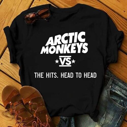 Arctic monkeys t shirt women streetwear vintage tshirt women Harajuku Hip Hop Tee Basic T-shirt Hipster