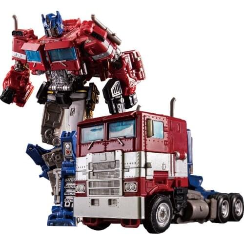 18cm Transformation Toys Big Robot Car Model Alloy Edition Anime KO Action Figure Car Tank Model Kids Gift