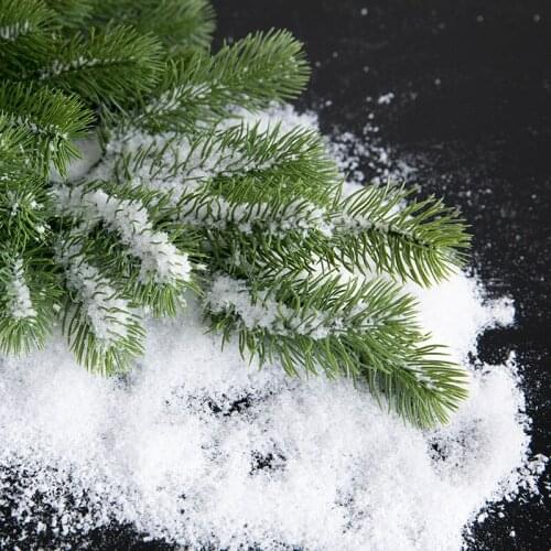 Artificial Snow Powder Christmas Decorations Instant Snow DIY Simulation Fake Snow tree decoration