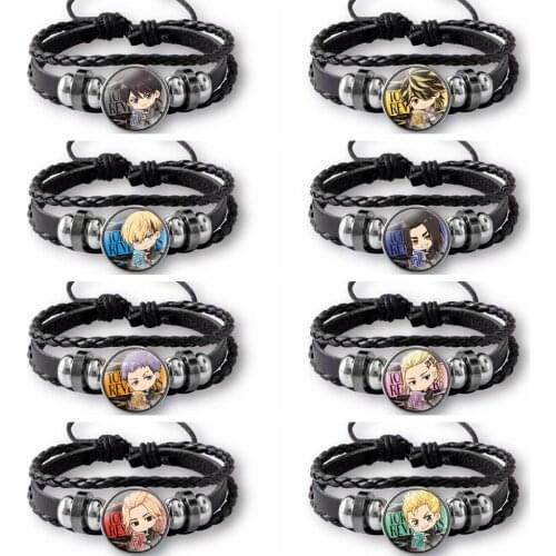 Tokyo Revengers Cosplay Manjiro Sano Ken Ryuguji Takemichi Hanagaki Bracelet Jewelry Anime Character Accessories