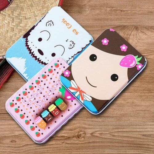 Cute Box For Loading Hairpins Accessories For Girls Hair Bow Christmas Ornaments Hairgrip Candy Pill Lipstick Storage Coin Box