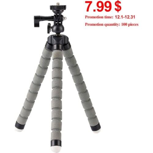 Kingjoy KT-600S Mini Tripod Octopus Para Movil Flexible Mobile Tripe Celular Holder For Gopro Phone Camera Smartphone Stand