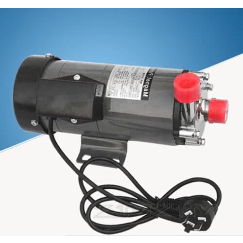 Mini Magnetic drive circulating pump MP-40RM Stainless Steel head Large flow Water Pump Acid and alkali resistant, No leakage