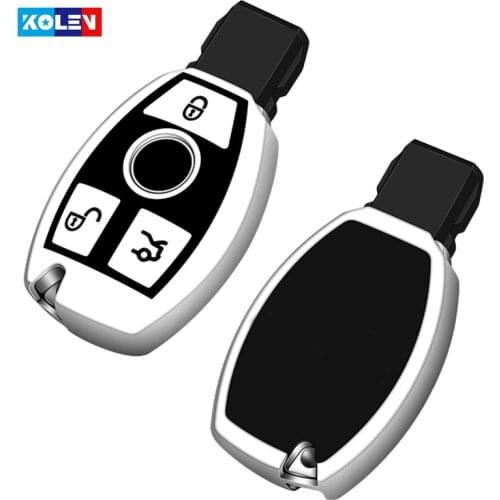 New Soft TPU Car Remote Key Case Full Cover Shell Fob For Mercedes Benz A B C R G Class GLK GLA w204 W251 W463 W176 AMG Keychain
