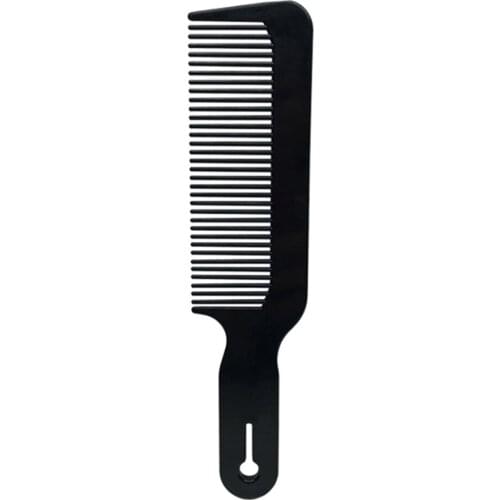 Black Barber Combs Clipper Detangling Hair Care Brush Cutting Flat Top Clipper Comb For Clipper-cuts And Flattops Styling Tools