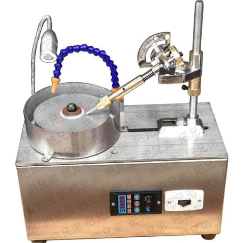 Gem Grinding Machine, Stepless Variable Frequency Speed Regulation ,Jewelry Jade Ring Face Polishing Equipment