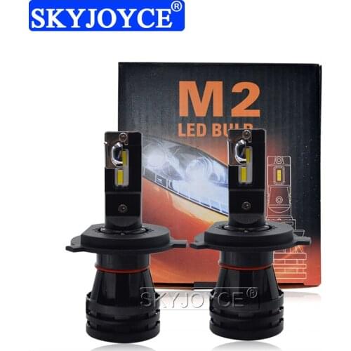 SKYJOYCE 1 Set M2 Car LED H7 H8 H11 9005 9006 9012 H4 LED Headlight Bulb 12V24V Auto Fog Headlamp High Bright 6500K 12000LM
