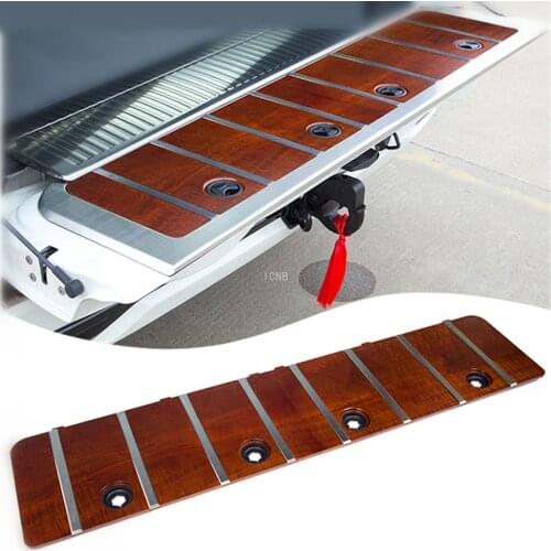 For Toyota Land Cruiser 200 2008 2009 2010 2011 2012 2013 2014 2015 2016 2017 2018 Wood Rear Box Guard Accessories