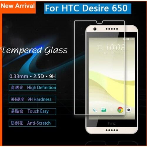 2.5D Tempered Glass For HTC Desire 650 High Quality Protective Film Explosion-proof Screen Protector for HTC Desire 650