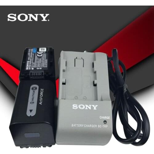 2pc/lot Sony Original NP-FH70 NPFH70 NP-FH60 DCR-DVD650 HC52 SX40 lithium batteries Digital camera Battery + Charger