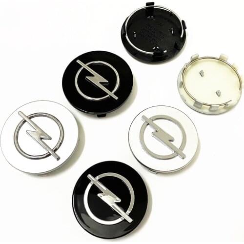 4pcs Opel 56mm 59mm 60mm 64mm 68mm Wheel Center Hub Caps Sticker Car Styling Accessories Rims Cover Dust-Proof Logo Badge Emblem