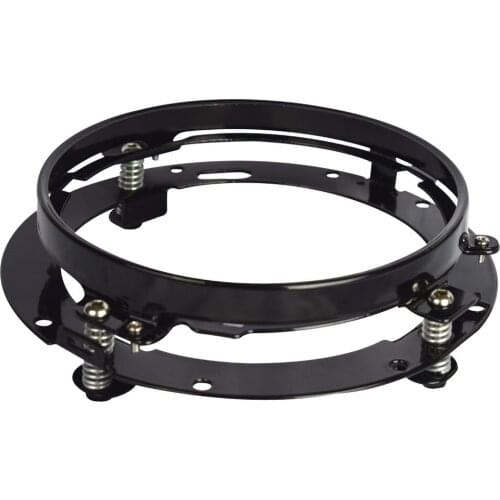 7" Inch LED Headlight Adapter Mounting Ring - Bracket Head Lamp moto Round