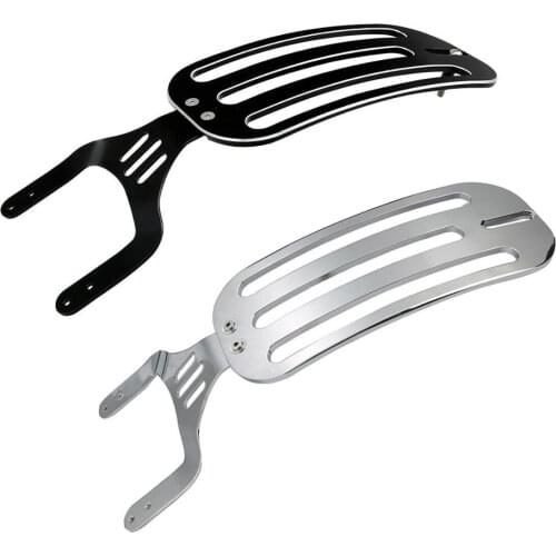 Motorcycle Solo Fender Luggage Rack For Indian Chief DarkHorse 16-18 Chieftain Elite 17 chrome/black