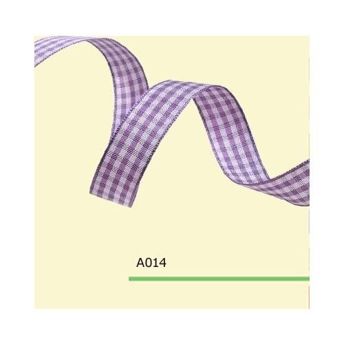 3/16" Inch 5mm purple lattice ribbon