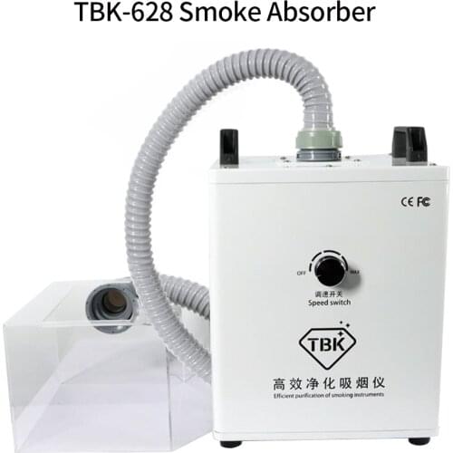 TBK Welding Fume Extractor Smoke Absorber Machine Gas Remover Air Dust Cleaner