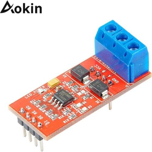MAX3485 Module TTL to RS485 Signal Module Microcontroller Development Overvoltage Protection 3.3V 5V For Arduino diy kit