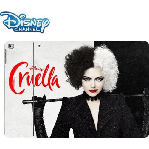 Disney 101 Dalmatians Cruella Cover for IPad 10.2 2019 for IPad Mini 1 2 3 Case for 9.7 2018 IPad Air 1 2 9.7 Tablet Soft Funda
