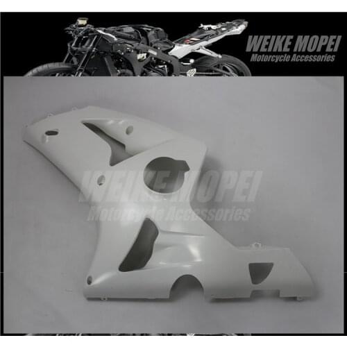 Unpainted Fairing Left upon Side Cover Panlel Fit For Kawasaki Ninja ZX636 ZX600 ZX6R ZX-6R 2003 2004