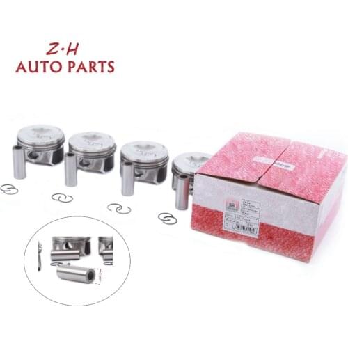 NEW Piston 06H 107 065 AM & Piston Ring Set 06H 198 151 B For Audi A4 Q5 TT VW Passat Tiguan Jetta Golf 2.0T 06J198151B Pin 21mm