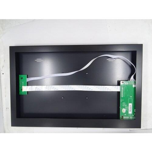 DIY EDP Controller board + Metal alloy back cover case box VGA HDMI-compatible kit for B156XTN03 1366X768 Panel screen 15.6"