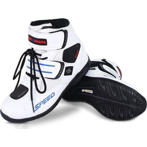 Professional Motorcycle Men womans Bota Motocross Botas Moto Motorboats Shoes Motorbike Racing Career Bicycle Speed Boots