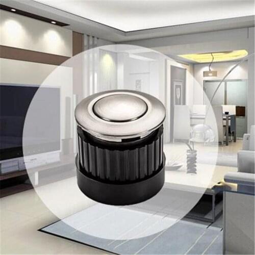 Embedded Furniture Handle and Knobs Telescopic Spring Shake Knob Invisible Bounce Dark Outfit Hidden Classical Light Pull