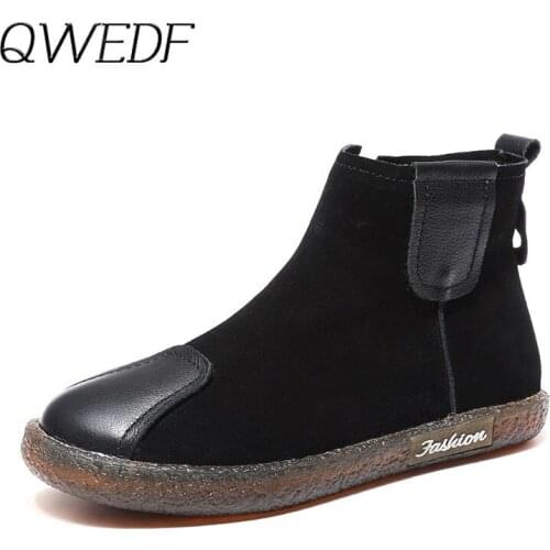 2019 Black Brown Western Ankle Boots Women PU Leather High Heel Booties Heels Short Motorcycle Shoes Ankle Boots For Women Z6-34