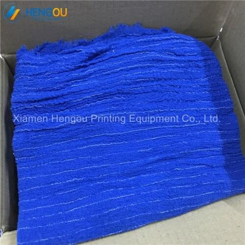 6 Pieces=1 bag Super blue for offset printing cloth supper bull net SM52 SM74 28"-29" for offset SM74 machine blue net