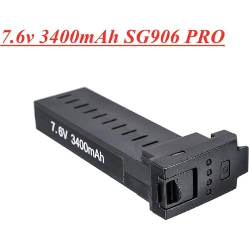 Original For SG906 Pro/Pro 2/X7 Pro Drone Battery 7.6v 3400mAh Lipo Battery Brushless RC Quadcopter Drones Spare Part