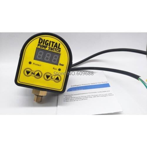 G1/2" digital water pump switch electronic intelligent pressure pump controller automatic water pump switch control