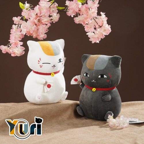 25cm Plush Toy Natsumes Book of Friends Anime Natsume Yuujinchou Nyanko Sensei Cat Action Figure Model Pillow Sleep Child Toy C