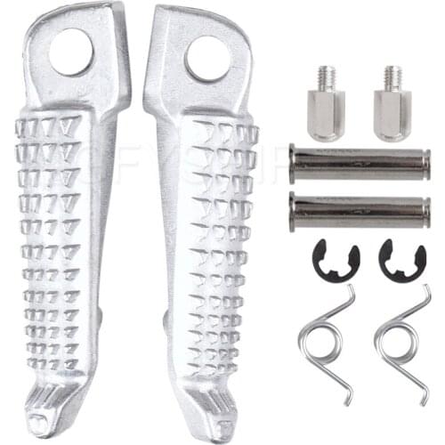 Motorcycle Front Foot Pegs Moto Footrests Peg Accessories for Kawasaki GTR1400 ZZR1200 ZZR1400 ZX14 ZX-14