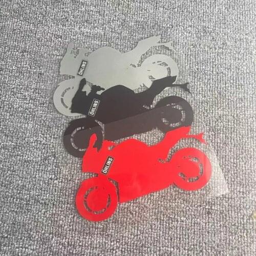 Motorcycle Anti-theft Locomotive Personalized Cartoon Warning Sticker Personalized Body Fuel Tank Windproof Scratch Blocking Ref
