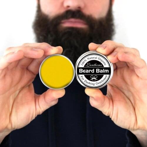 Professional Natural Beard Conditioner Beard Balm For Beard Growth & Organic Moustache Wax For Beard Smooth Styling Accessories