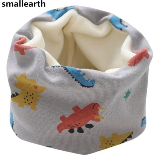 New Spring Winter Baby Girls Scarf Cotton Boys Plush Scarf Autumn Kids Warm Scarves Neck Ring Collar Children Thick Neckerchief