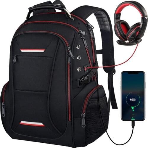 New Moon Wolf School Backpack For Teens Boys Girls Luminous Travel Canvas Bag Laptop Breathable Backpack Can USB Charging