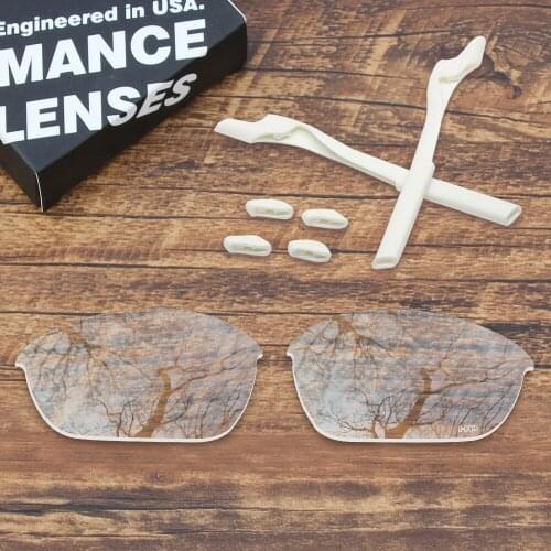 ToughAsNails Resist Seawater Corrosion Replacement Lenses and Rubber Kit for Oakley Half Jacket 2.0 Sunglasses