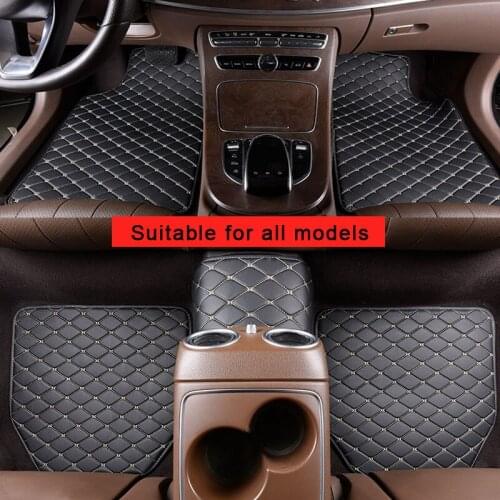 Universal car floor mats for all models custom styling for all car mats leather car mats auto interior accessories