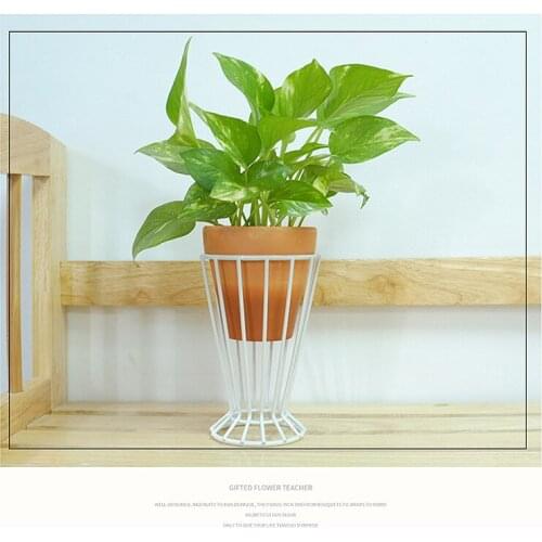 High Quality Plant Potted Flower Stand Base Frame Wrought Iron Bracket