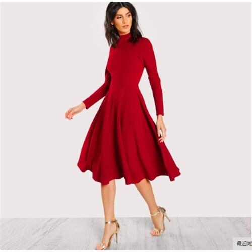 Модные платья-трапеции Yhzbhzym China At AliExpress