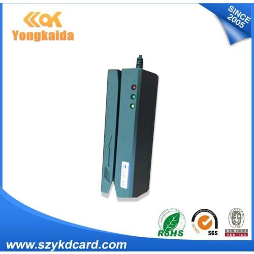 YongKaiDa 3pcs Package USB MSR900 magnetic stripe write reader for magnetic stripe cards