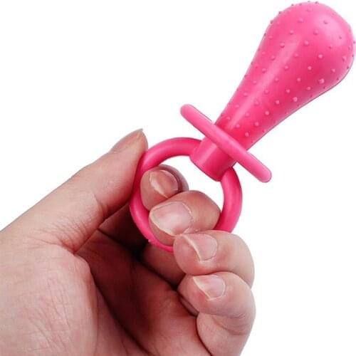 Funny Rubber Dog Teething Toy New Creative Nipple Shape Dog Chew Toy Puppy Chewing Toy For Puppy Dogs Accessories