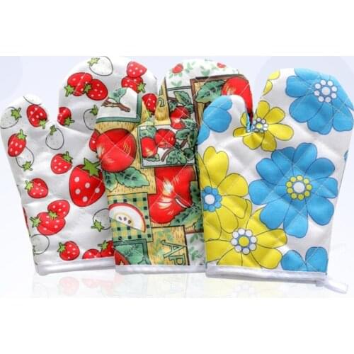 1PCS Multi-purpose Thickened Heat-insulating Gloves Microwave Oven Special Anti-scalding Gloves High Temperature Baking Tools