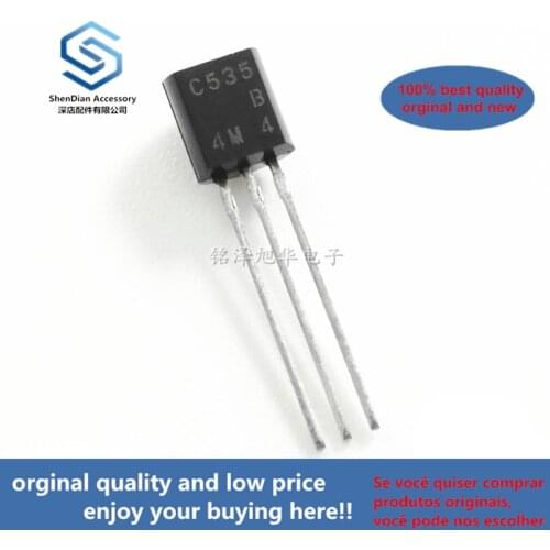 10pcs 100% orginal and new 2SC535B 2SC535C C535B/C TO-92 NPN transistor triode two models