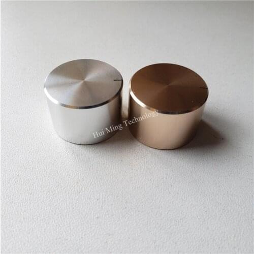 2pcs Aluminum alloy knob potentiometer knob 22*15*6mm potentiometer cap car knob switch cap Encoder for amplifier