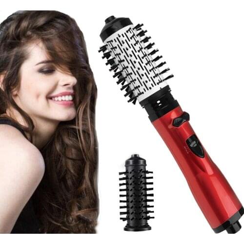 2 In 1 Multifunctional Hair Straightener Curls Comb Straight Fluffy Combo Modeling Tools
