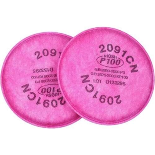 Anti Glass Fiber oil PM2.5 Particulate Particles For 3M 6200 6800 7502 Series Gas Mask Dustproof 2091/2097 P100 Filter Cotton